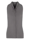 Giorgio Armani Silk Shirt In Gray