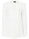 Giorgio Armani Silk Shirt In White