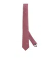 Giorgio Armani Silk Stripe Logo Tie