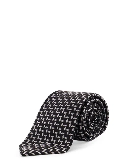 Giorgio Armani Silk Tie In Multi