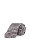 Giorgio Armani Silk Tie In Gray