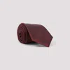 Giorgio Armani Silk Tie In Red