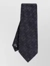 Giorgio Armani Silk Tie Regular Width Traditional Shape In Pattern