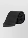 Giorgio Armani Silk Tie With 8cm Width And Diagonal Pattern