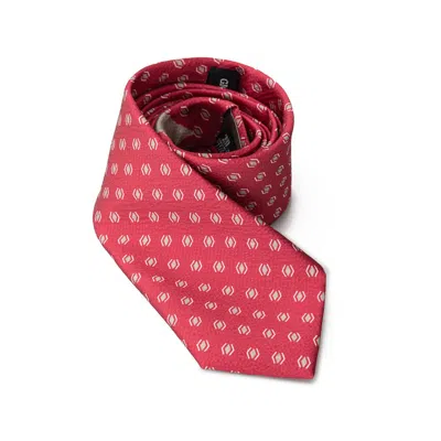 Giorgio Armani Silk Ties & Men's Bowty In Red