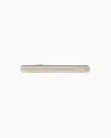 Giorgio Armani Official Store Silver Tie Bar In Silver