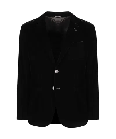 GIORGIO ARMANI GIORGIO ARMANI SINGLE-BREASTED TAILORED BLAZER