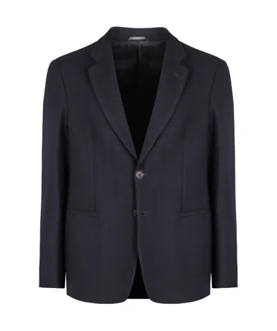 GIORGIO ARMANI GIORGIO ARMANI SINGLE-BREASTED STRETCHED BLAZER