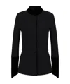 Giorgio Armani Single-breasted Jacket In Black