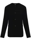 Giorgio Armani Single-breasted Blazer In Black