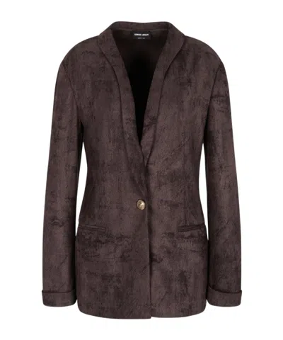 GIORGIO ARMANI SINGLE-BREASTED JACKET
