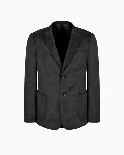Giorgio Armani Fashion Jackets In Gray