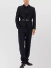 Giorgio Armani Single Breasted Jacket Long Sleeves Pockets In Multi