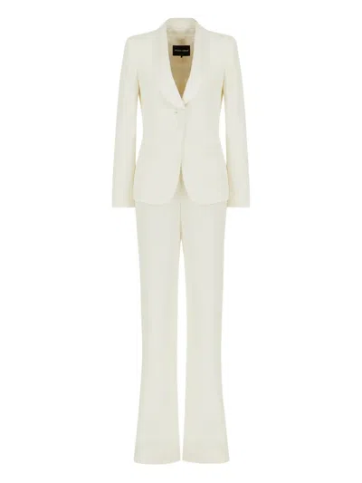 GIORGIO ARMANI SINGLE-BREASTED SILK SUIT