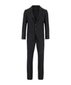 Giorgio Armani Single-breasted Tailored Suit In Black