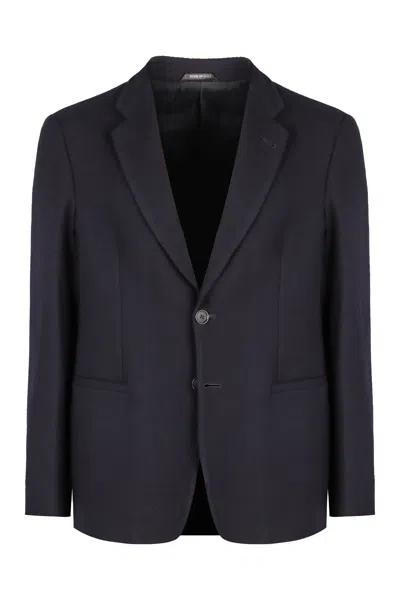 GIORGIO ARMANI GIORGIO ARMANI SINGLE-BREASTED TWO-BUTTON JACKET