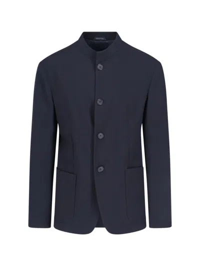 GIORGIO ARMANI GIORGIO ARMANI SINGLE-BREASTED BLAZER
