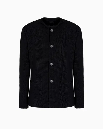 Giorgio Armani Casual Jackets In Black