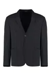 GIORGIO ARMANI GIORGIO ARMANI SINGLE-BREASTED VIRGIN WOOL JACKET