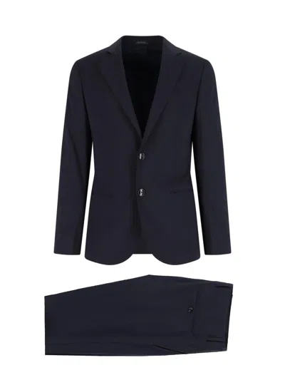 Giorgio Armani Single-breasted Virgin Wool Suit