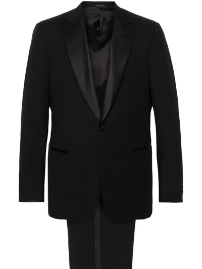 GIORGIO ARMANI SINGLE-BREASTED VIRGIN WOOL SUIT