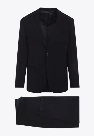 GIORGIO ARMANI SINGLE-BREASTED WOOL SUIT