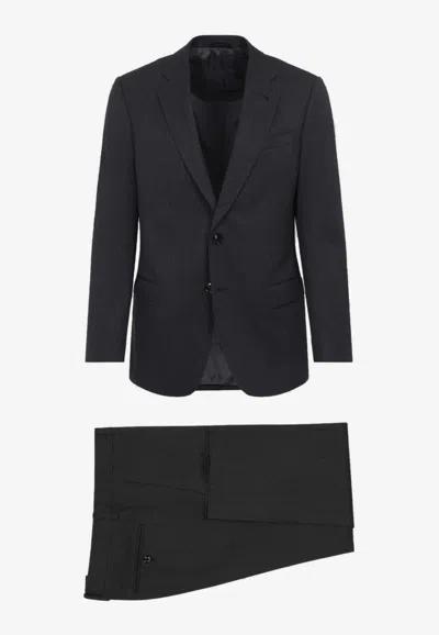 GIORGIO ARMANI SINGLE-BREASTED WOOL SUIT