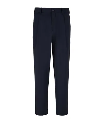GIORGIO ARMANI GIORGIO ARMANI TAPERED LEG CROPPED TROUSERS
