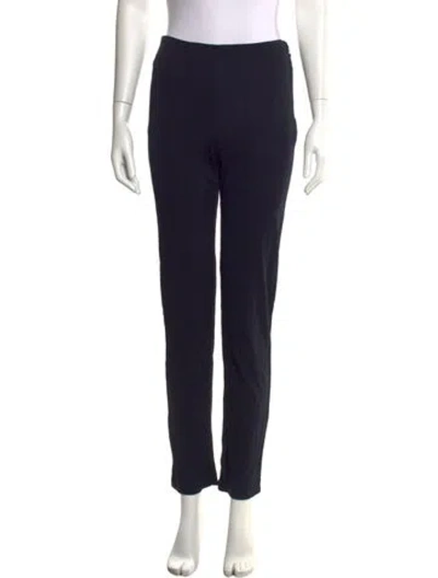 Pre-owned Giorgio Armani Skinny Leg Pants In Blue