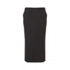 Giorgio Armani Virgin Wool Midi Skirt Women