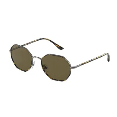 Giorgio Armani Sleek Gray Sunglasses For Men