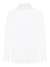 Giorgio Armani Official Store Regular-fit Cotton Shirt In White