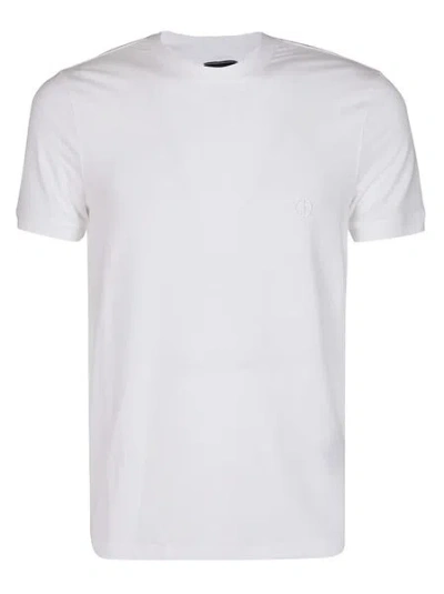 Giorgio Armani Slim Fit T-shirt For Men In White
