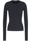 Giorgio Armani Cashmere Jumper In Grey