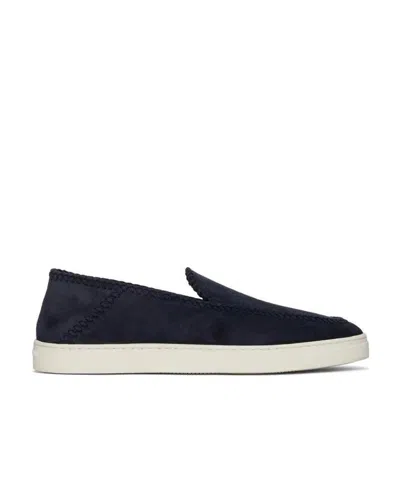 GIORGIO ARMANI GIORGIO ARMANI SLIP-ON ROUND TOE SNEAKERS