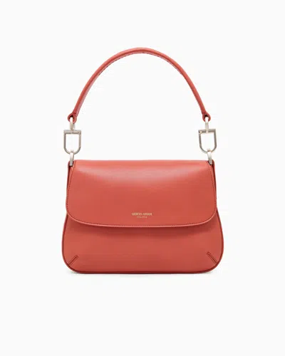 Giorgio Armani Small La Prima Soft Bag In Nappa Leather