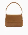 Giorgio Armani Small La Prima Soft Suede Handbag