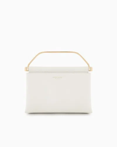 GIORGIO ARMANI SMALL LEATHER HANDBAG