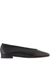Giorgio Armani Soft Calfskin Ballerina Flats