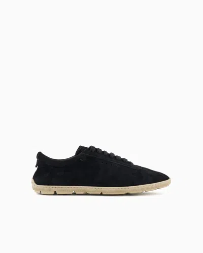 Giorgio Armani Sneakers In Black