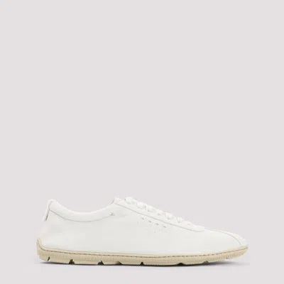 Giorgio Armani Trainer In Latte