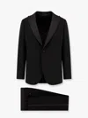 Giorgio Armani Virgin Wool-silk 2-piece Soho Tuxedo In Black