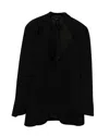 Giorgio Armani Soho Tuxedo In Black Wool In Black