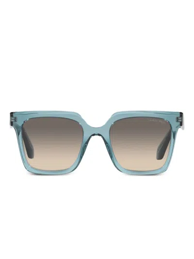 Giorgio Armani Square-frame Sunglasses In Blue