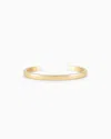 Giorgio Armani Official Store 925 Sterling Silver Bangle In Gold