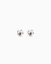 Giorgio Armani Sterling Silver Cufflinks In Metallic