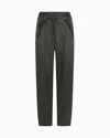 Giorgio Armani Straight-cut Viscose And Cupro Trousers