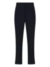 Giorgio Armani Straight-leg Chinos With Virgin Wool Finish