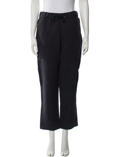 Pre-owned Giorgio Armani Straight Leg Pants In Gray