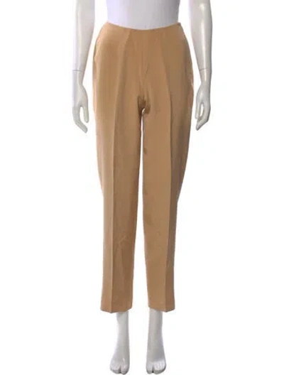 Pre-owned Giorgio Armani Straight Leg Pants In Neutral